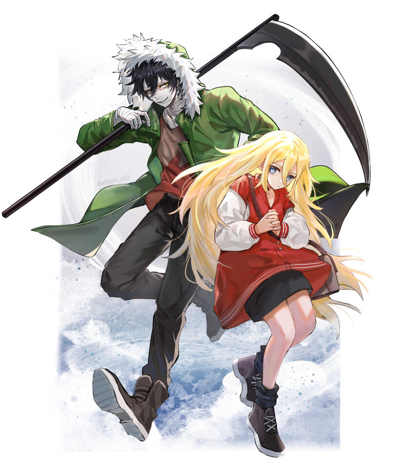 殺戮天使 同人立繪插圖 Angels of Death Fanart