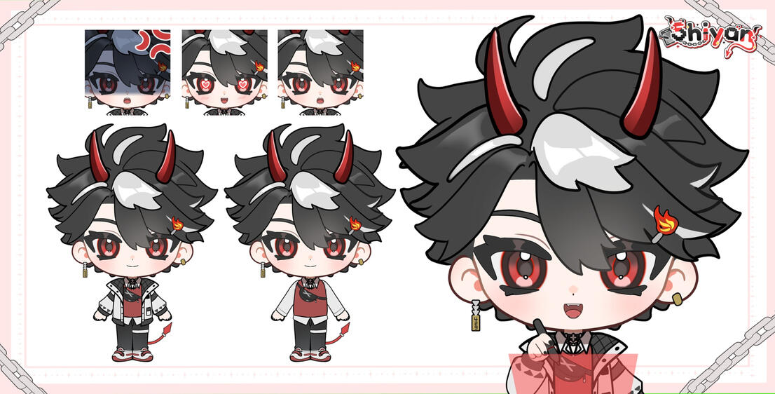 Q版V皮 Chibi Live2D Model