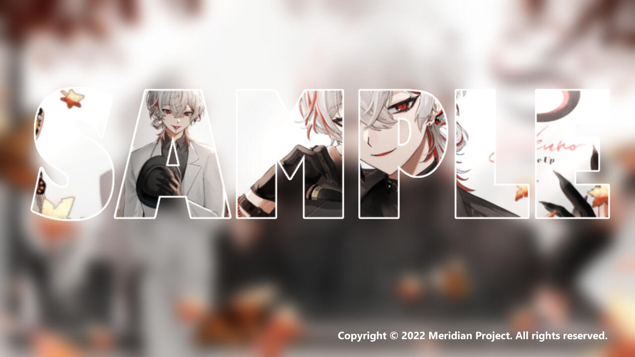 子午計畫 - 月蝕屋MΦONLIT 朔Sakuro 會員限定桌布