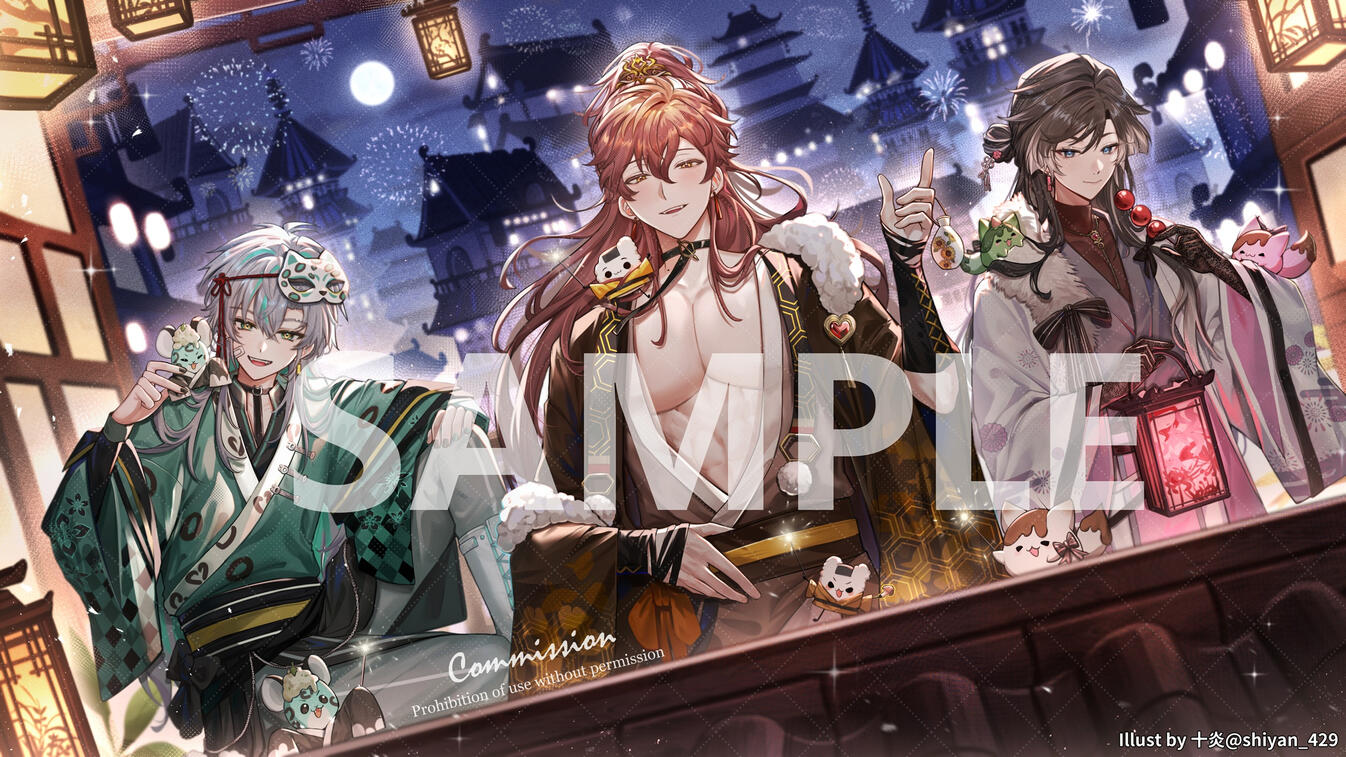 粉絲委託 - CaKano 半週年賀圖